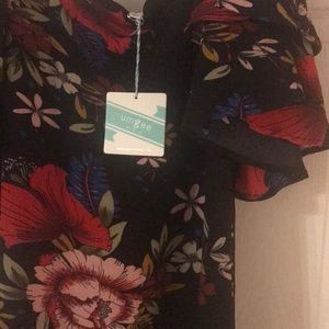 Francesca's Collections Dresses - Francescas Sz small off the shoulder ruffle dress Francesca's Collections Dresses - Francescas Sz small off the shoulder ruffle dress